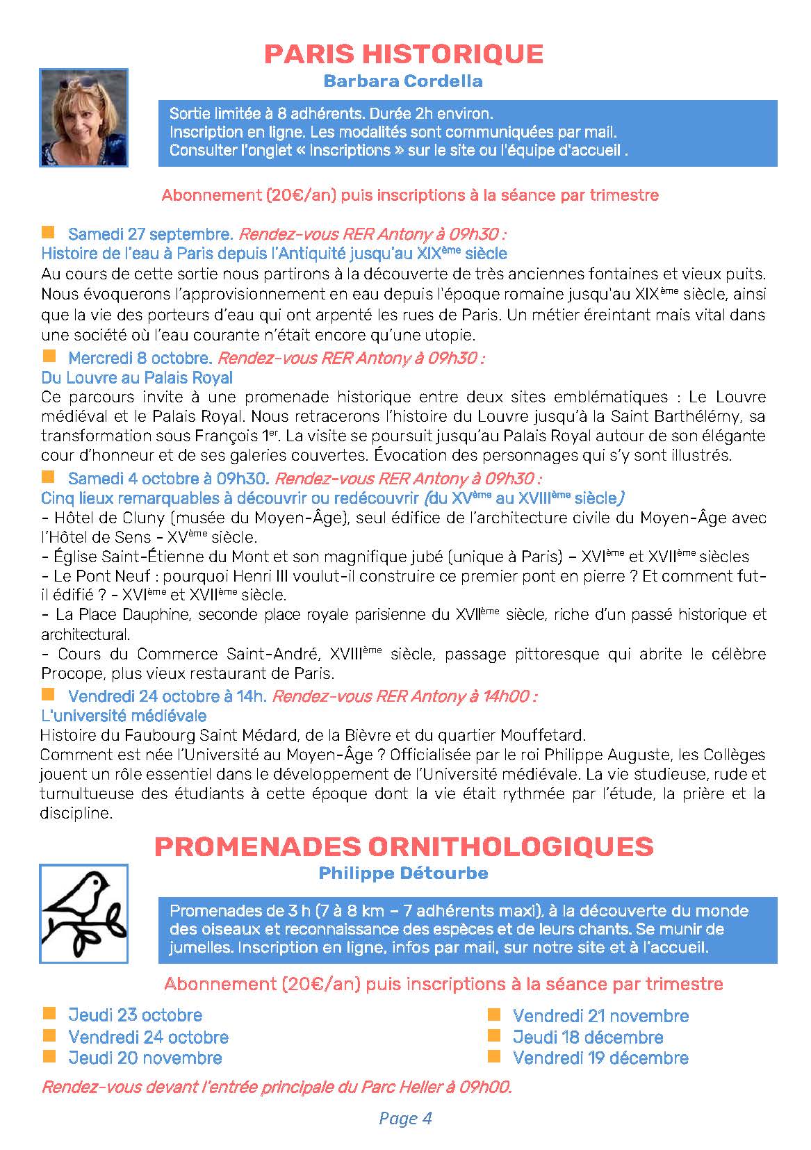 Programme